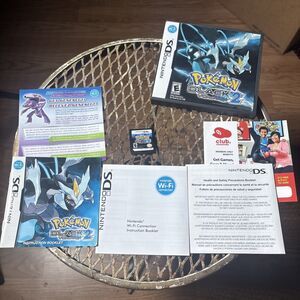 Pokémon Black Version 2 (Nintendo DS, 2012) - CIB w/Inserts - Authentic & TESTED